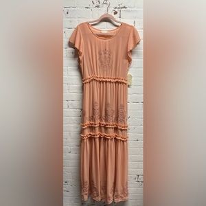 NWT ALTAR’D STATE MAXI DRESS SIZE MEDIUM IN CORAL PEACH